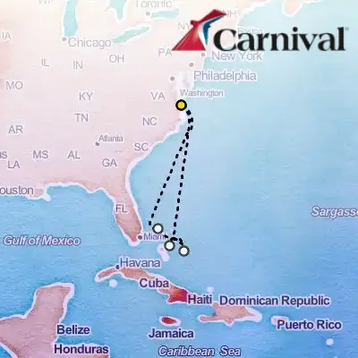 November 15th, 2025  - Bahamas Cruise on the Carnival Sunshine