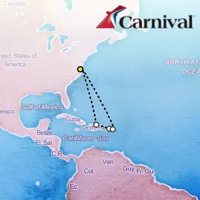 June 14th, 2026  - Eastern Caribbean Cruise on the Carnival Sunshine