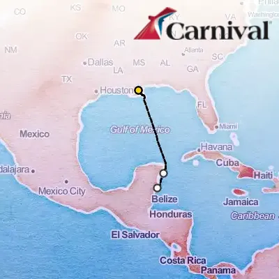 January 9th, 2027  - Western Caribbean Cruise on the Carnival Valor