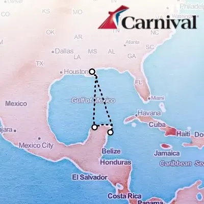 September 1st, 2025  - Western Caribbean Cruise on the Carnival Valor