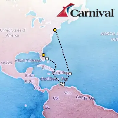 May 17th, 2026  - Southern Caribbean Cruise on the Carnival Venezia