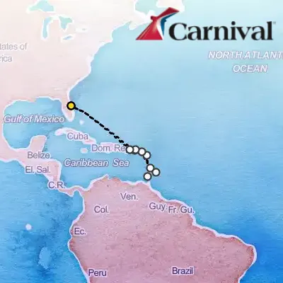 November 30th, 2025  - Journeys: Southern Caribbean on the Carnival Venezia