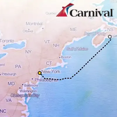 May 28th, 2026  - Canada Cruise on the Carnival Venezia