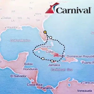 April 5th, 2026  - Western Caribbean Cruise on the Carnival Venezia