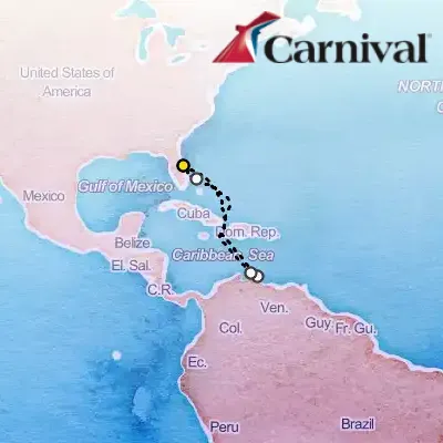 March 21st, 2026  - Southern Caribbean Cruise on the Carnival Vista