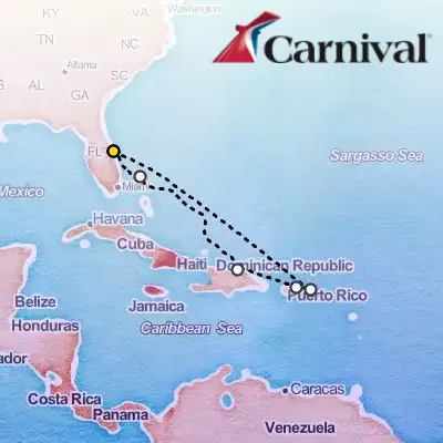 September 19th, 2026  - Eastern Caribbean Cruise on the Carnival Vista