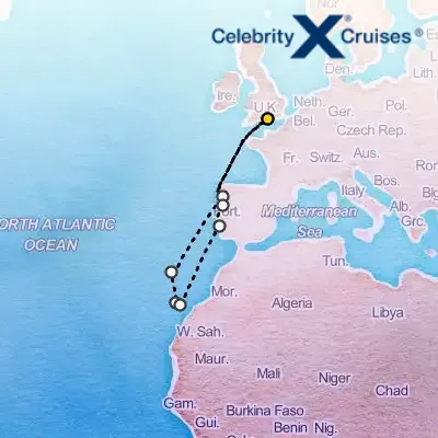 October 8th, 2025  - Canaries & Portugal Cruise on the Celebrity Apex