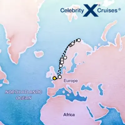 August 7th, 2025  - Norwegian Fjords & Arctic Circle Cruise on the Celebrity Apex