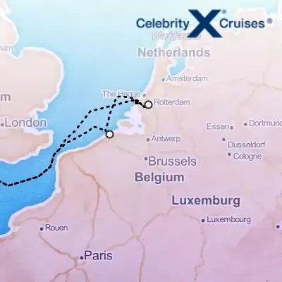 August 21st, 2025  - Rotterdam & Bruges Cruise on the Celebrity Apex