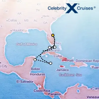 January 10th, 2026  - Key West & Grand Cayman & Cozumel Cruise on the Celebrity Apex