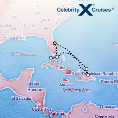 November 15th, 2025  - Key West, Bahamas & Grand Turk Cruise on the Celebrity Apex