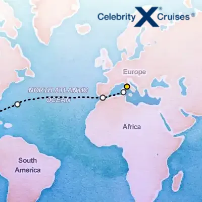 October 31st, 2025  - Italy & Bermuda Transatlantic Cruise on the Celebrity Ascent