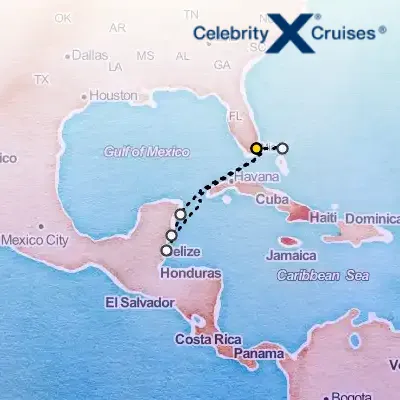 June 28th, 2026  - Mexico, Belize & Perfect Day Cruise on the Celebrity Beyond