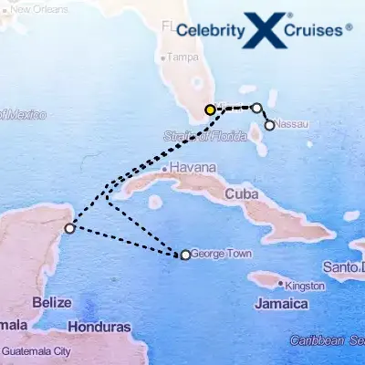 October 18th, 2026  - Grand Cayman, Mexico & Perfect Day Cruise on the Celebrity Beyond
