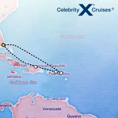 October 25th, 2026  - Tortola, St. Maarten & Puerto Plata Cruise on the Celebrity Beyond