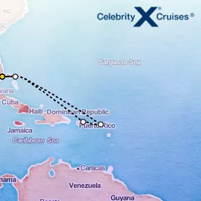 September 14th, 2025  - San Juan, St. Maarten & Perfect Day Cruise on the Celebrity Beyond