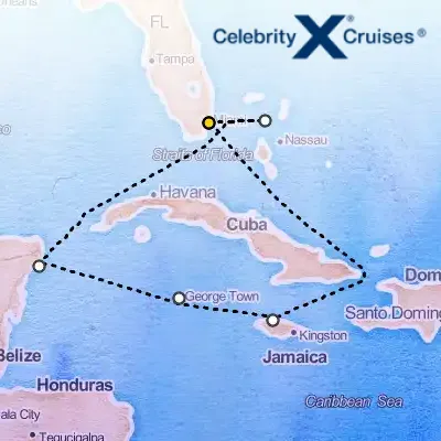 September 21st, 2025  - Cayman, Mexico, Jamaica & Perfect Day Cruise on the Celebrity Beyond