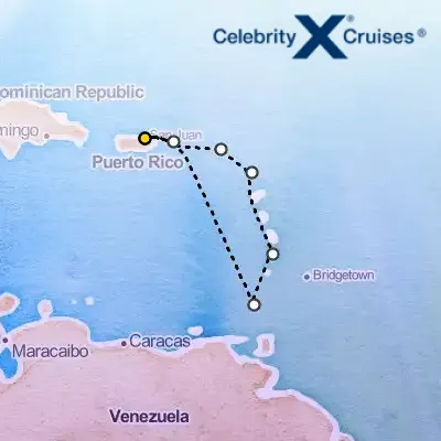 January 9th, 2027  - Southern Caribbean Cruise on the Celebrity Constellation