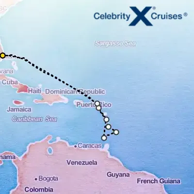 February 8th, 2027  - Ultimate Southern Caribbean Cruise on the Celebrity Eclipse
