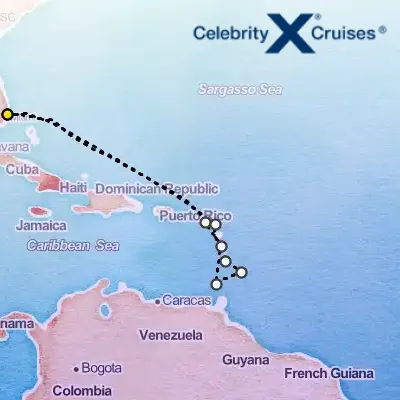 March 22nd, 2027  - Ultimate Southern Caribbean Cruise on the Celebrity Eclipse