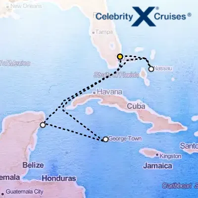 April 5th, 2026  - Grand Cayman, Bahamas & Mexico Cruise on the Celebrity Eclipse