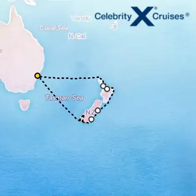October 17th, 2026  - New Zealand Cruise on the Celebrity Edge
