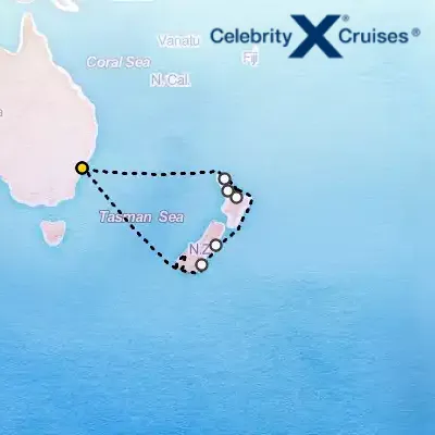 February 6th, 2027  - New Zealand Cruise on the Celebrity Edge