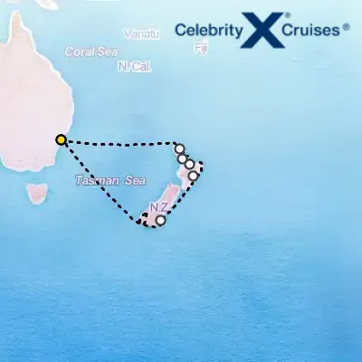 February 18th, 2027  - New Zealand Cruise on the Celebrity Edge