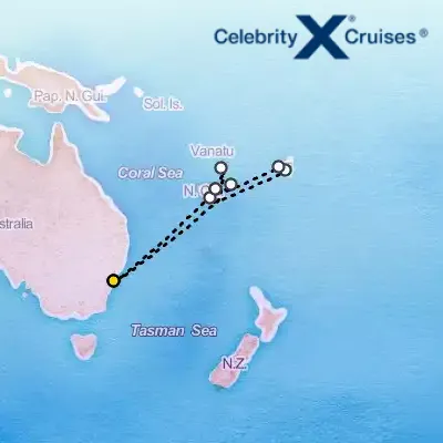March 24th, 2027  - Fiji & Vanuatu Cruise on the Celebrity Edge