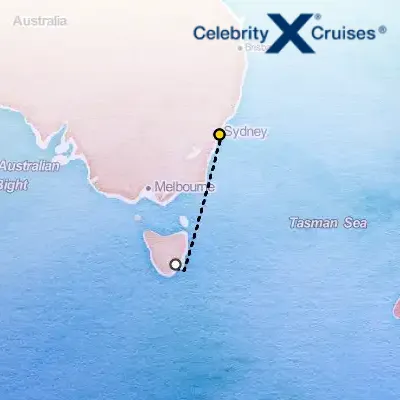 April 16th, 2027  - Tasmania Cruise on the Celebrity Edge