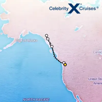 August 22nd, 2025  - Alaska Dawes Glacier Cruise on the Celebrity Edge