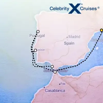 June 11th, 2026  - Spain, Portugal & Morocco Cruise on the Celebrity Equinox