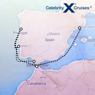 September 11th, 2025  - Spain & Portugal & Morocco Cruise on the Celebrity Equinox