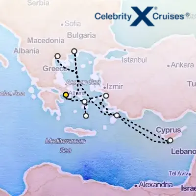 April 10th, 2026  - Greece, Turkey & Cyprus Cruise on the Celebrity Infinity