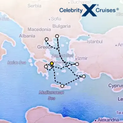 February 27th, 2026  - Best of Greece Cruise on the Celebrity Infinity