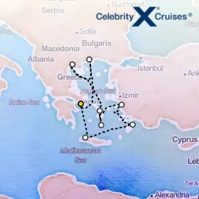October 23rd, 2026  - Best of Greece Cruise on the Celebrity Infinity