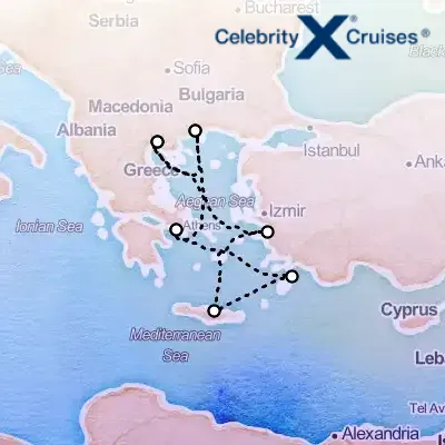 April 12th, 2027  - Best of Greece Cruise on the Celebrity Infinity
