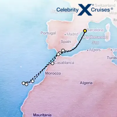 November 15th, 2025  - Canaries, Spain & Morocco Cruise on the Celebrity Infinity