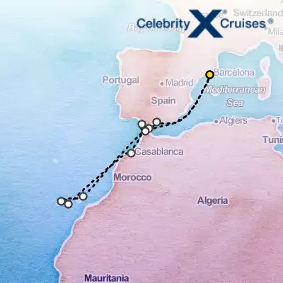 January 21st, 2026  - Canary Islands, Spain & Morocco Cruise on the Celebrity Infinity