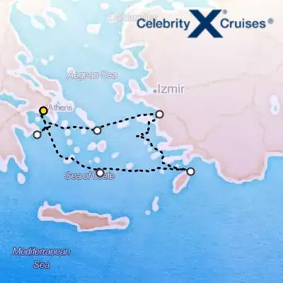 July 26th, 2025  - Best of Greece Cruise on the Celebrity Infinity