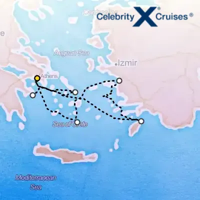 June 6th, 2026  - Best of Greece Cruise on the Celebrity Infinity