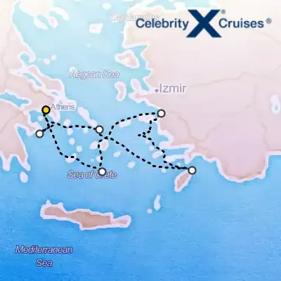 June 20th, 2026  - Best of Greece Cruise on the Celebrity Infinity