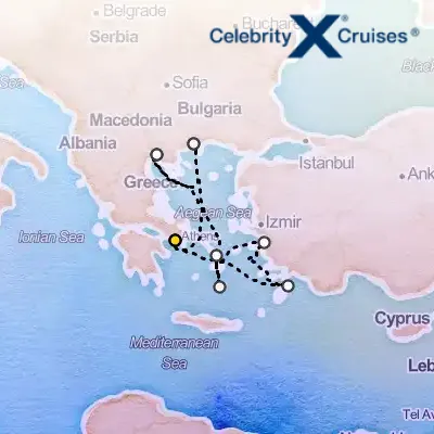 September 26th, 2026  - Best of Greece Cruise on the Celebrity Infinity