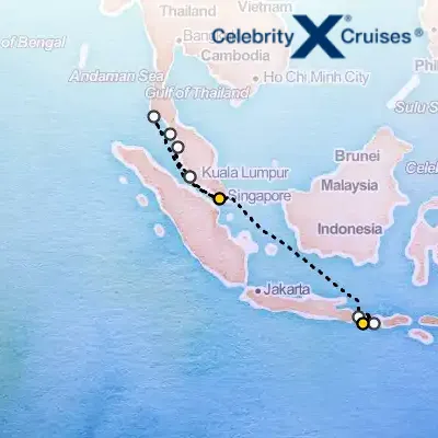 January 3rd, 2026  - Bali, Malaysia & Thailand Cruise on the Celebrity Millennium