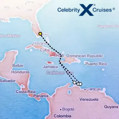 October 10th, 2026  - Aruba, Bonaire & Curacao Cruise on the Celebrity Reflection