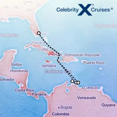 September 4th, 2026  - Aruba, Bonaire & Curacao Cruise on the Celebrity Reflection