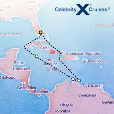 October 24th, 2026  - Aruba, Bonaire & Curacao Cruise on the Celebrity Reflection