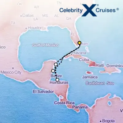 November 29th, 2026  - Mexico & Honduras Cruise on the Celebrity Silhouette