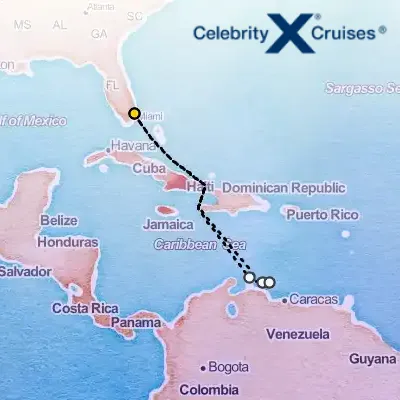 April 4th, 2026  - Aruba, Curacao & Bonaire Cruise on the Celebrity Silhouette