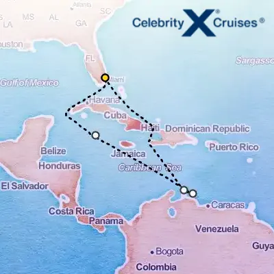 January 10th, 2026  - Aruba, Curacao & Cayman Cruise on the Celebrity Silhouette